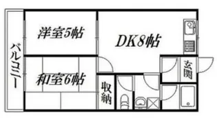 サンフォニーI【2階】の間取り