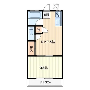 領和荘【2階】の間取り