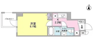 アザレアテラス【4階】の間取り