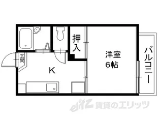 ラ・プラン外町1【2階】の間取り