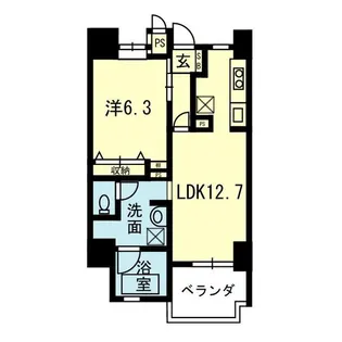CEDAR(シーダー)【6階】の間取り