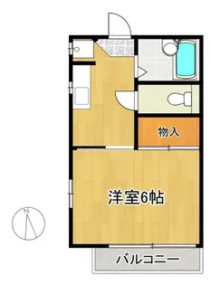 かぶき堂ビルディング【4階】の間取り