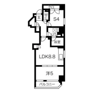 マーロ上野入谷#R【7階】の間取り