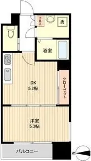 La Douceur片平【10階】の間取り