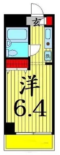 コスモ亀有V【13階】の間取り