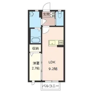 シャインミヤマエ F【1階】の間取り