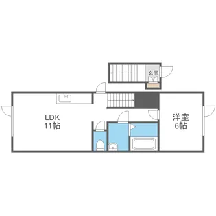 ストーリア34【2階】の間取り