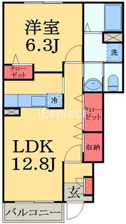 フォーリストパーク【1階】の間取り