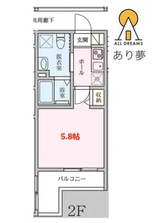 COLINA保土ヶ谷【2階】の間取り