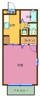 メゾンサンフラワーC棟【1階】の間取り