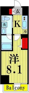 クレヴィスタ押上【5階】の間取り