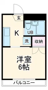 デュオハイム【1階】の間取り