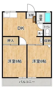 シティハイム高橋【1階】の間取り