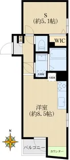 PRIMAVERA桜坂【2階】の間取り