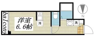 ベネボレンス千早【1階】の間取り