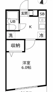 レジデンス・ド・レイーヌ【2階】の間取り