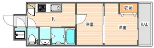 CLUB ORIENT No.103【12階】の間取り