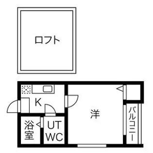 寿キャッスル栄生【2階】の間取り