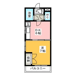 ピアドール豊玉【2階】の間取り