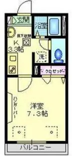 プラティーク【1階】の間取り