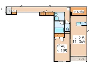 アンビシア【1階】の間取り