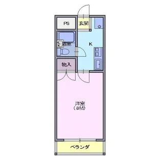 コーポ21【3階】の間取り