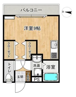 アトム7【4階】の間取り