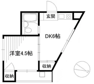 GRIFFIN祐天寺【1階】の間取り