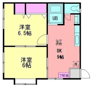 第三協栄ハイム【2階】の間取り
