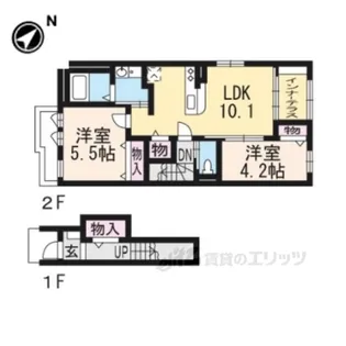 ファインハイム【2階】の間取り