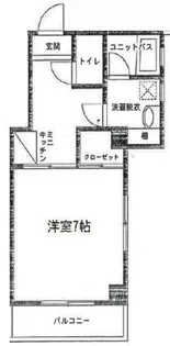 アンプルミエール【5階】の間取り