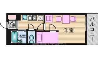 レオパレスセレッソ【1階】の間取り