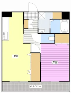 クレセント中泉【1階】の間取り