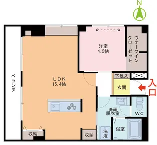 コーポ松本【2階】の間取り