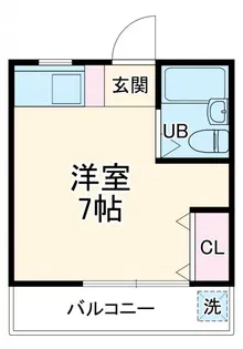 ブロードビーン【1階】の間取り
