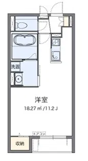 クレイノKEEP NEXTV【2階】の間取り