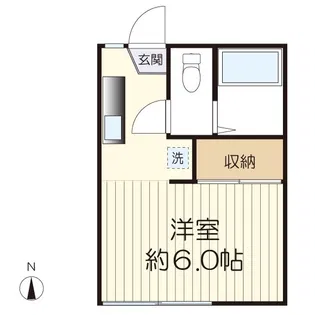 サンハウス月見台【1階】の間取り