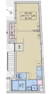 MAXIV CITY板橋区役所前【3階】の間取り