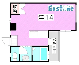 マミーヒルナカノ【1階】の間取り