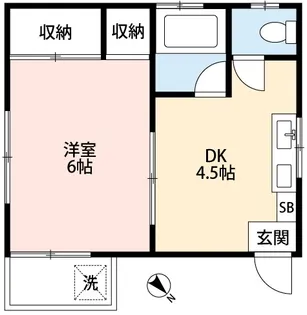 釜石ビル【3階】の間取り