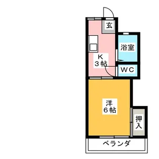 コーポIVY【2階】の間取り