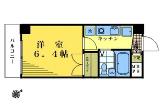 グレースハイム【5階】の間取り