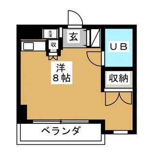 あたらしやビル【2階】の間取り