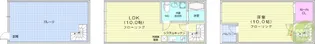 GLB台原【1階】の間取り