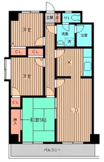 西葛西田中ビル【4階】の間取り