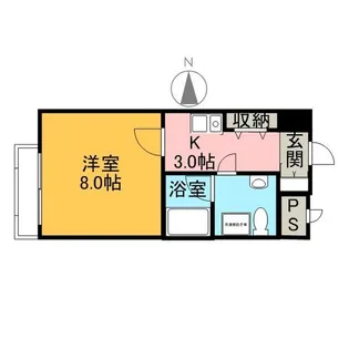 PIGEON VERT【4階】の間取り