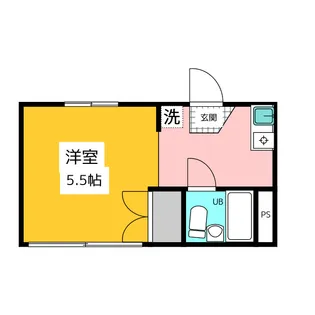 国分寺イーストマンション【2階】の間取り