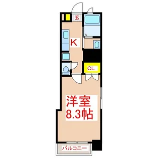 ミア・カーサ【9階】の間取り