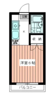 プレジオ多摩【1階】の間取り
