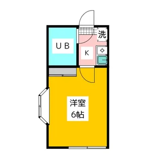 1Kの間取り画像